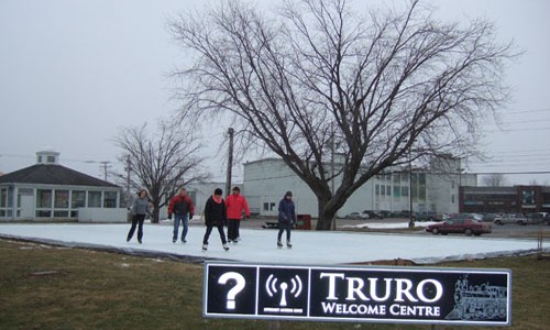 Skating in Truro’s Welcome Centre is enjoyed by all